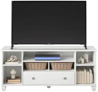 Brett TV Stand for TVs up to 64" with 7 Open Shelves and 1 Drawer