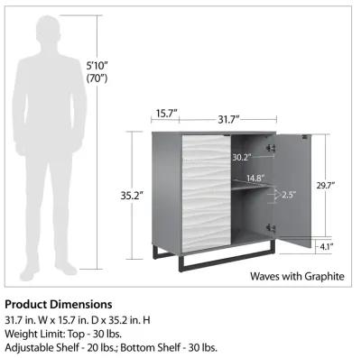 Monterey Two-Door Accent Cabinet