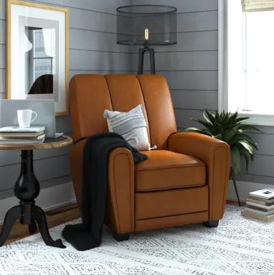 Vertical Channel Pushback Recliner Chair