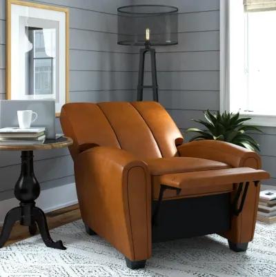 Vertical Channel Pushback Recliner Chair