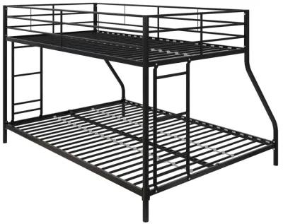 Small Space Junior Twin over Full Metal Bunk Bed