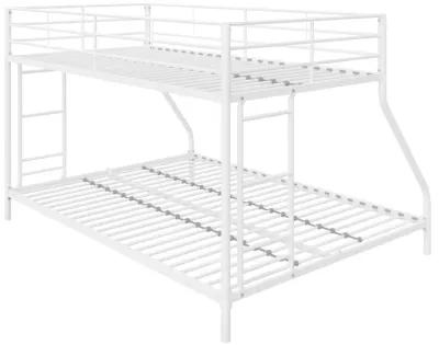 Small Space Junior Twin over Full Metal Bunk Bed