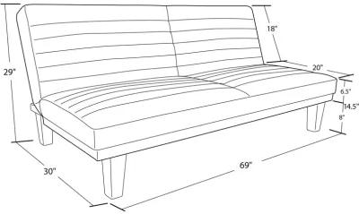 Donna Convertible Futon