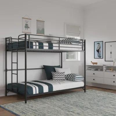 Darren Easy Assembly Kids Metal Bunk Bed