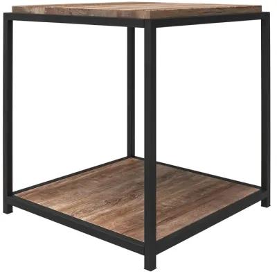 Fayette End Table with Woodgrain Finish