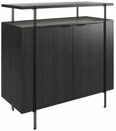 Vance Bar Cabinet with Open Shelf