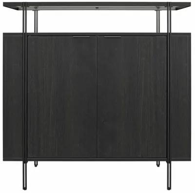 Vance Bar Cabinet with Open Shelf