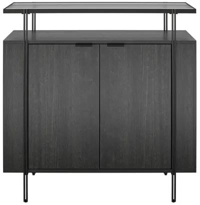 Vance Bar Cabinet with Open Shelf