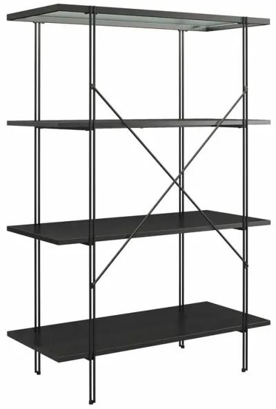 Vance 4 Shelf Bookcase