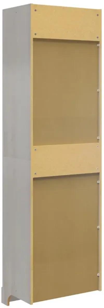 Eiler Open Shelf and Hanging Clothing Rod Modular Closet Unit