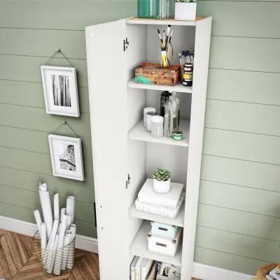 Linley 16" Wide Shiplap Cabinet with Adjustable Shelving