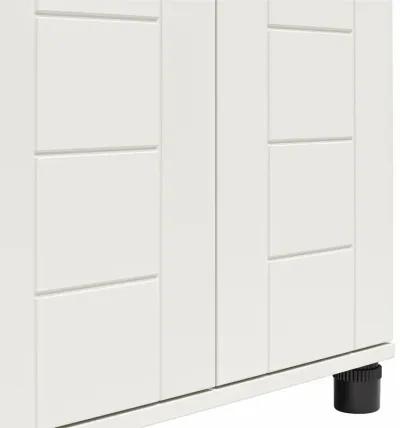 Linley 24" Wide 2 Door Shiplap Cabinet with Adjustable Shelving