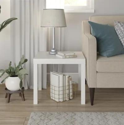 Parsons Hollow Core End Table with Large Top