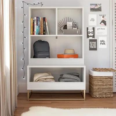 Charlie Kids Multi-Use Toy Storage Organizer & Bookcase