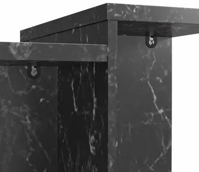 Brielle Accent Table with Faux Marble