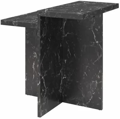 Brielle Accent Table with Faux Marble