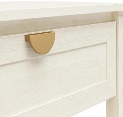 Primrose Wide 1 Drawer Nightstand with Open Shelf