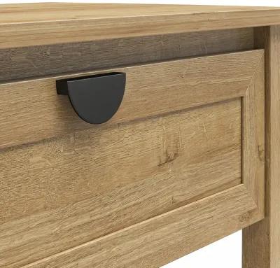 Primrose Wide 1 Drawer Nightstand with Open Shelf