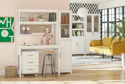 Tess 2 Door Storage Cabinet with Modular Storage Options