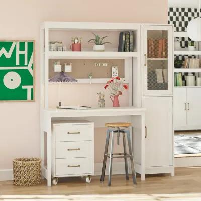 Tess 2 Door Storage Cabinet with Modular Storage Options