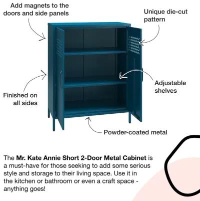 Annie Short Metal 2 Door Cabinet