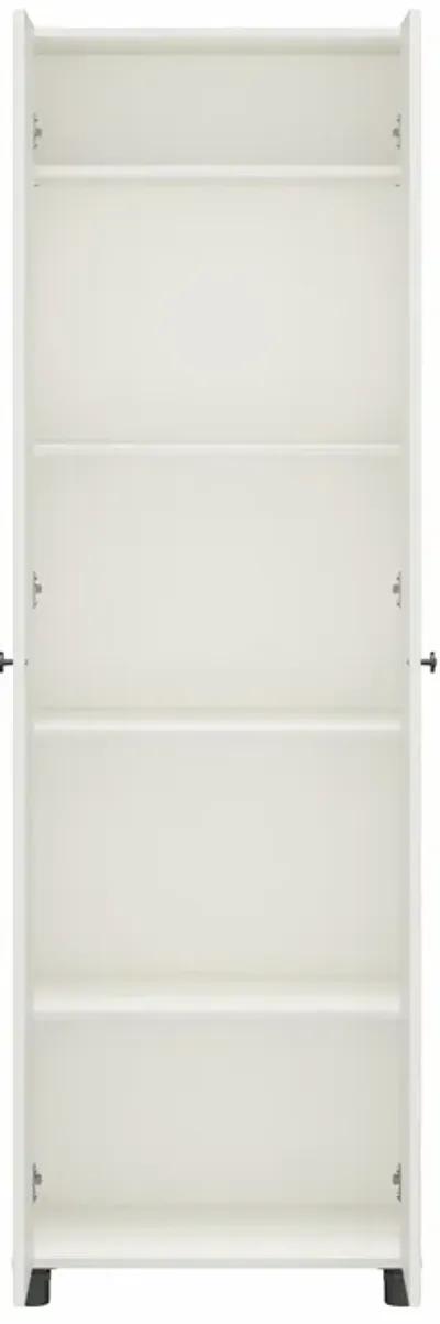 Kendall Fluted 24 Inch Wide 2 Door Storage Cabinet