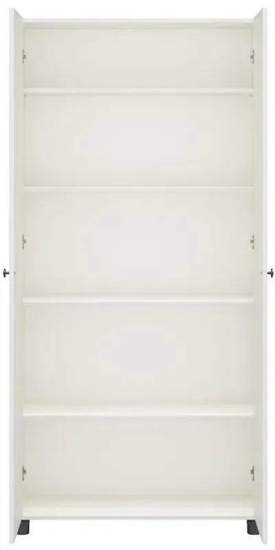 Kendall Fluted 36 Inch Wide 2 Door Storage Cabinet