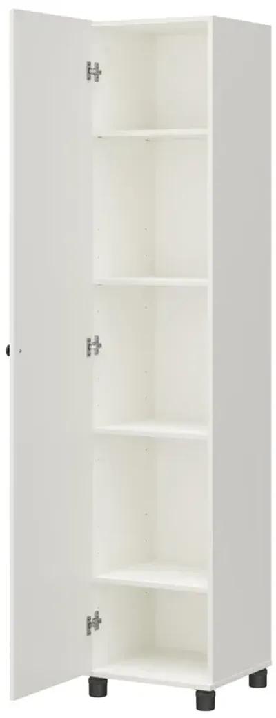 Kendall Fluted 16 Inch Wide 1 Door Storage Cabinet