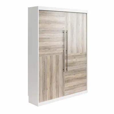 Pinnacle 2-Tone Murphy Bed with Decorative Door Front