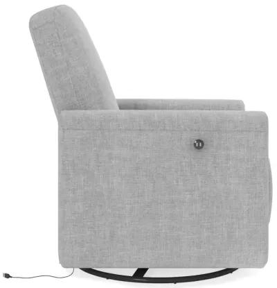 Step Swivel Nursery Chair with USB Charger