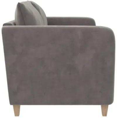 Coco Channel Tufted Sofa with Solid Wood Legs