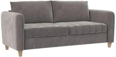 Coco Channel Tufted Sofa with Solid Wood Legs