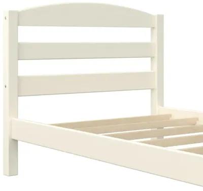 Brycen Kids Twin Size Wood Platform Bed Frame