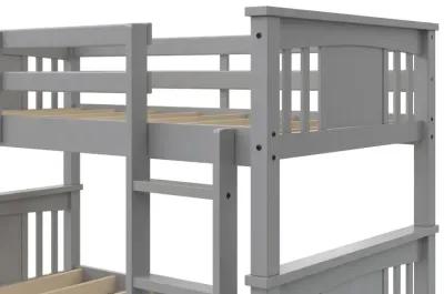 Tadeo Twin Size Bunk Bed for Kids