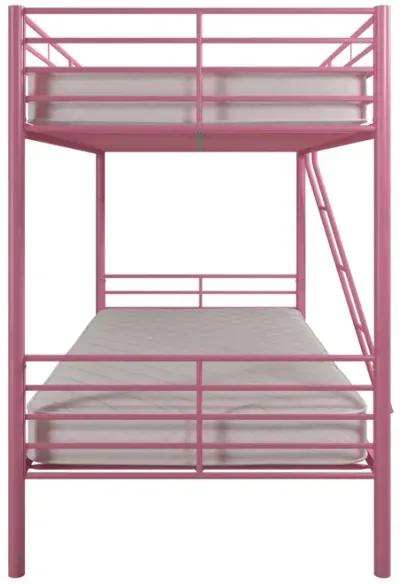 Malcolm Convertible Twin over Twin Metal Bunk Bed