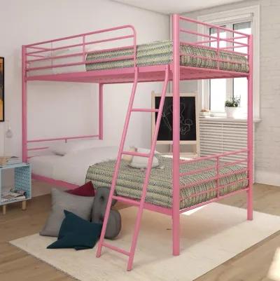 Malcolm Convertible Twin over Twin Metal Bunk Bed