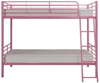 Malcolm Convertible Twin over Twin Metal Bunk Bed