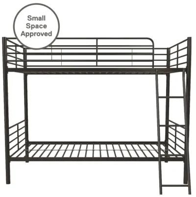 Malcolm Convertible Twin over Twin Metal Bunk Bed