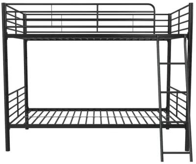 Malcolm Convertible Twin over Twin Metal Bunk Bed