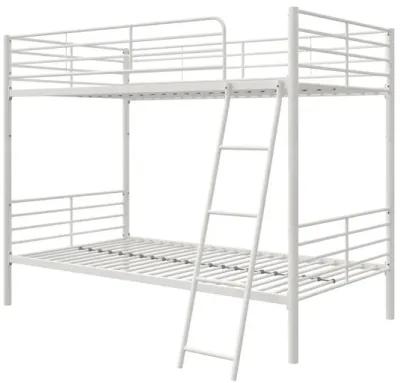 Malcolm Convertible Twin over Twin Metal Bunk Bed