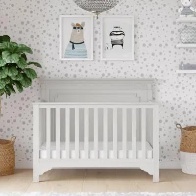 Heavenly Dreams Deluxe Dual 2-in-1 Baby Crib and Toddler Mattress