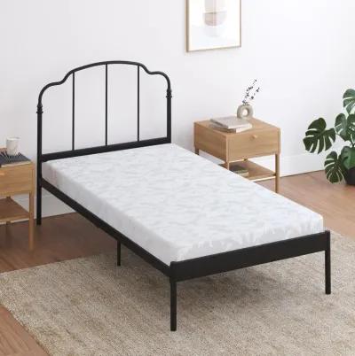 Slumber Space 5 Inch Polyester Filled Mattress with Jacquard Cover