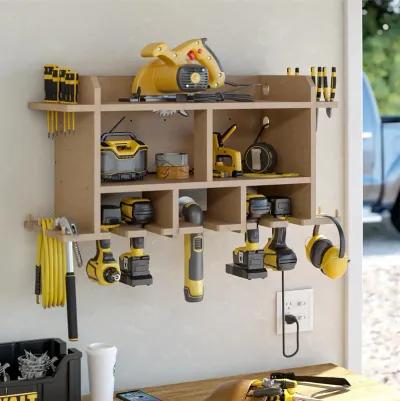 Benford Wall Mount Tool Organizer