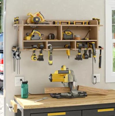 Benford 48" Extra Wide Wall Mount Tool Organizer