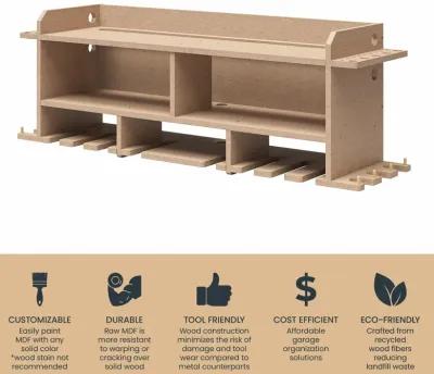 Benford 48" Extra Wide Wall Mount Tool Organizer