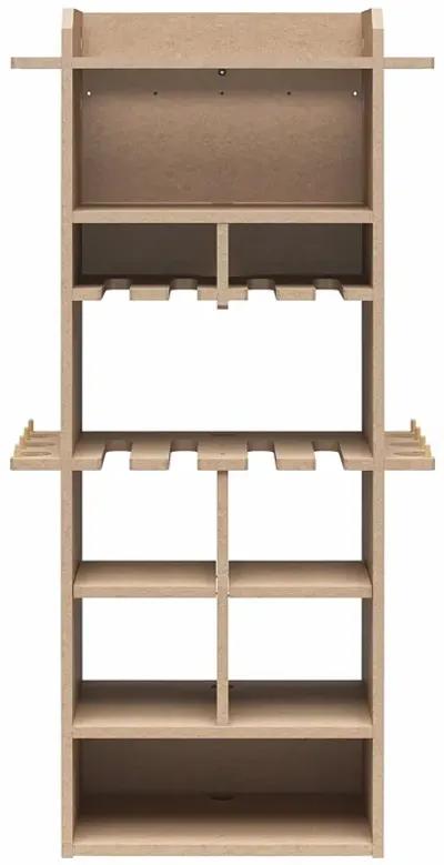 Benford 48" Extra Large Vertical Wall Mount Tool Organizer