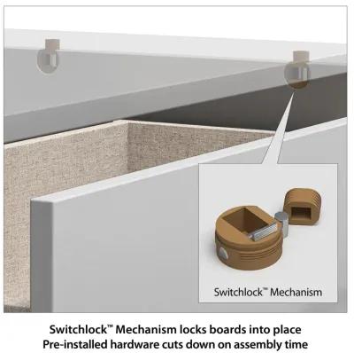 Easy Build Pearce Wide 6 Drawer Dresser with Interlocking SwitchLock™ System