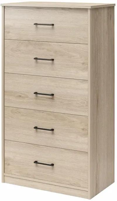 Easy Build Pearce Tall 5 Drawer Dresser with Interlocking SwitchLock™ System