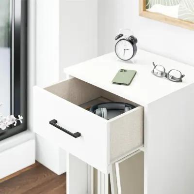 Easy Build Pearce Nightstand with Drawer with Interlocking SwitchLock™ System