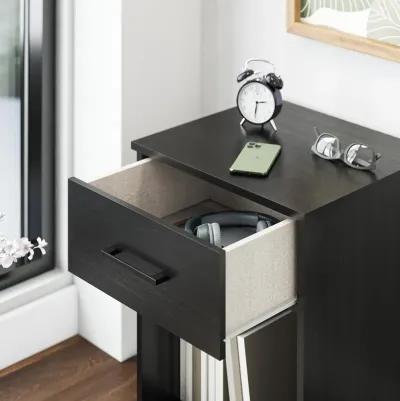 Easy Build Pearce Nightstand with Drawer with Interlocking SwitchLock™ System